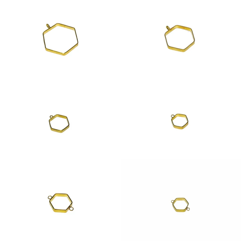 فریم 5 ضلعی برنجی